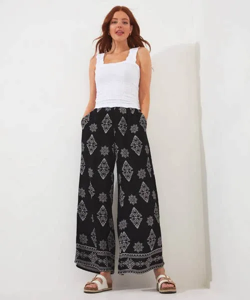 Apparel Tops Tunics and Blouses Joebrowns Summer Solstice Textured Vest White