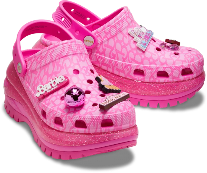 Barbie TheMovie Mega Crush Clog Electric Pink Women Crocs Clogs