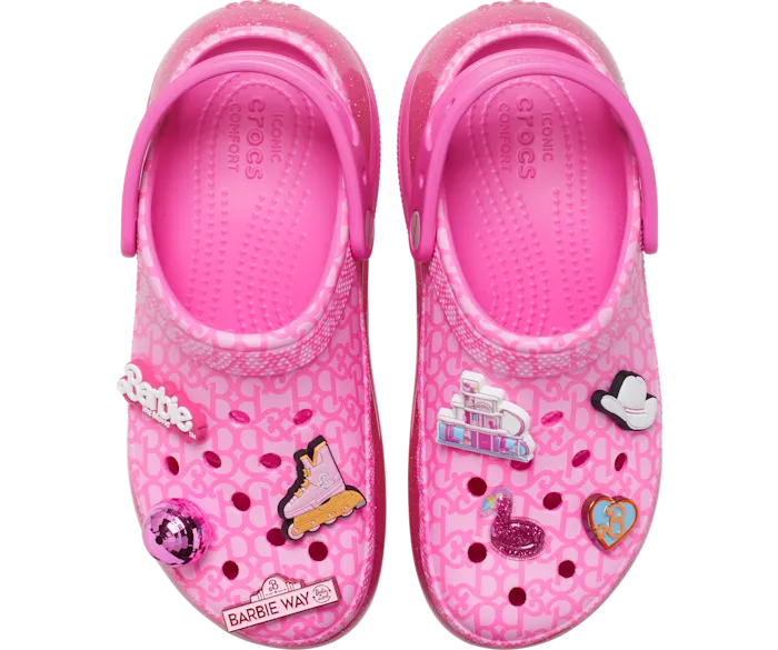 Barbie TheMovie Mega Crush Clog Electric Pink Women Crocs Clogs