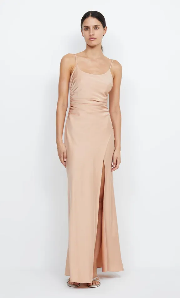 Bec Bridge Bridesmaid Dresses Women ETERNITY SCOOP MAXI DRESS 8211 ROSE GOLD