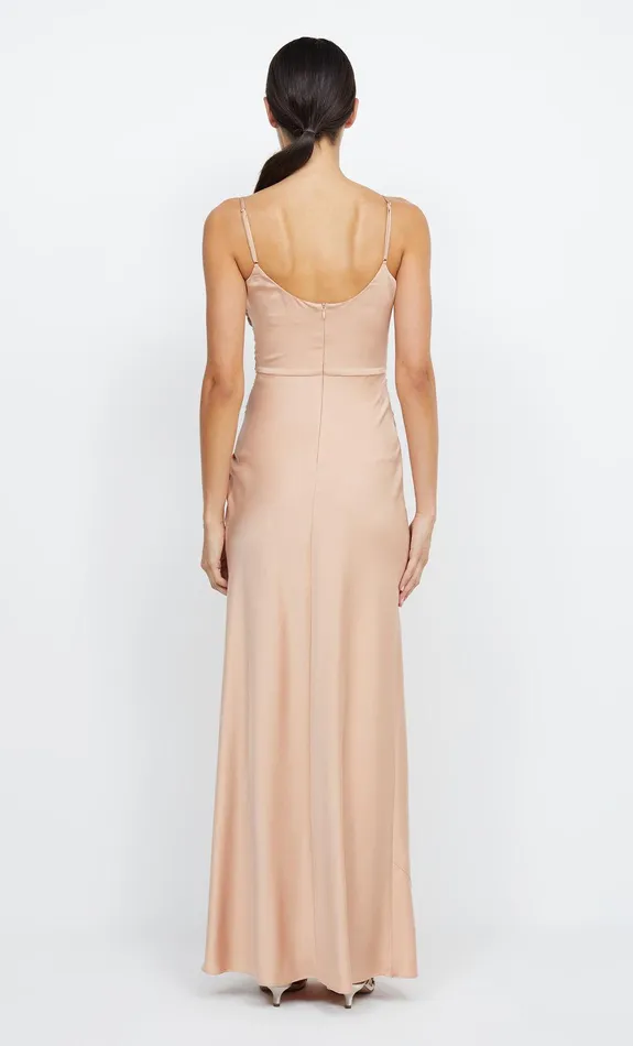 Bec Bridge Bridesmaid Dresses Women ETERNITY SCOOP MAXI DRESS 8211 ROSE GOLD