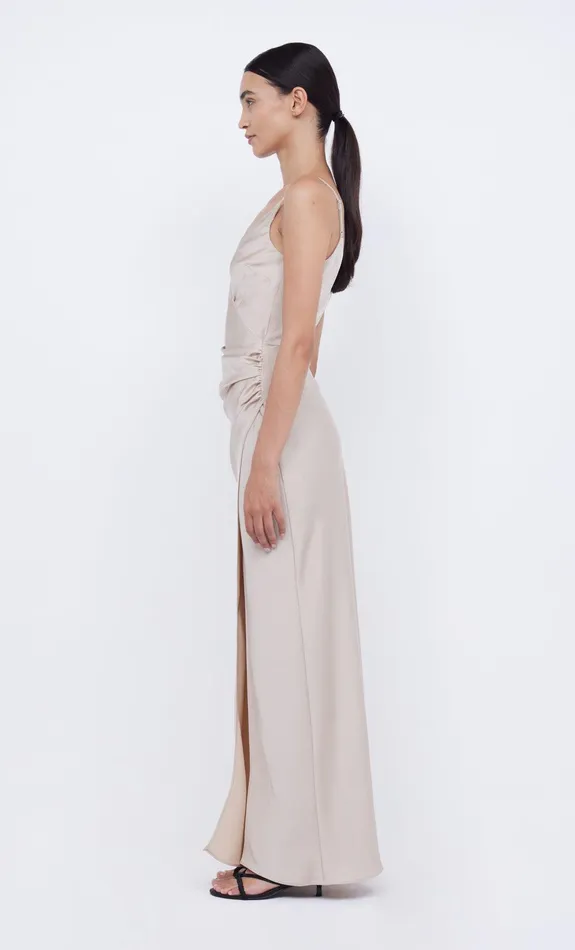 Bec Bridge Bridesmaid Dresses Women ETERNITY V MAXI DRESS 8211 SAND