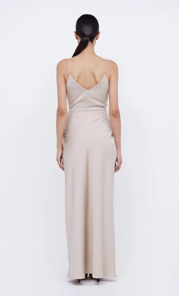 Bec Bridge Bridesmaid Dresses Women ETERNITY V MAXI DRESS 8211 SAND