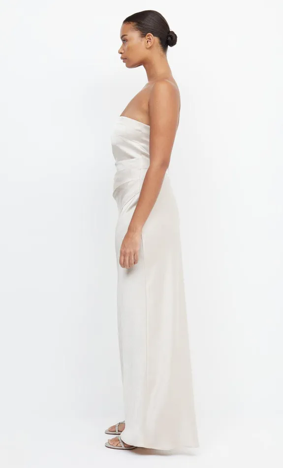 Bec Bridge Bridesmaid Dresses Women THE DREAMER STRAPLESS DRESS 8211 SAND