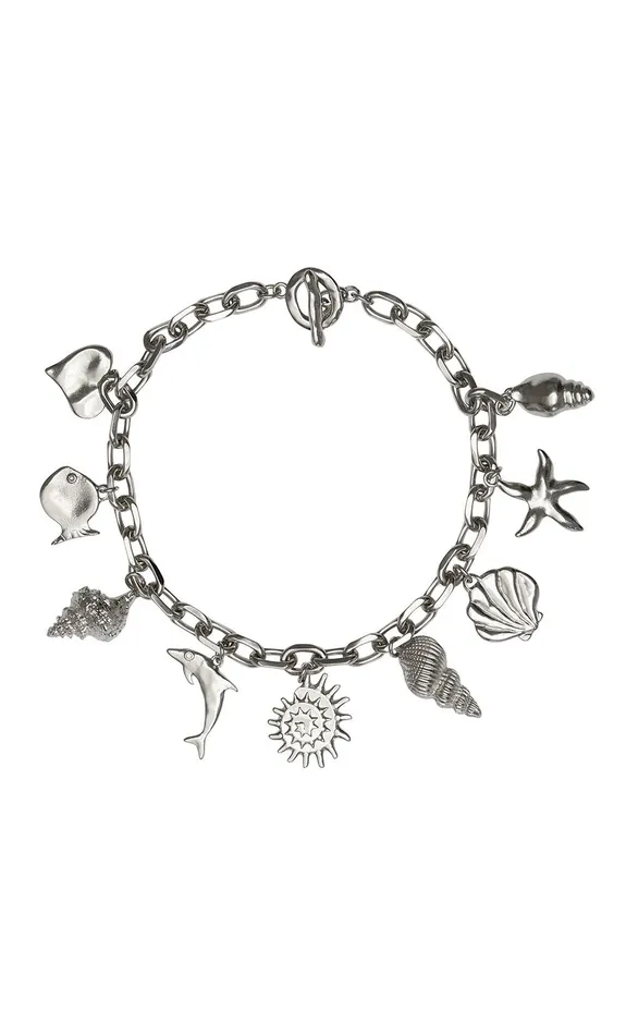 Bec Bridge Jewelry Women AQUATA CHARM NECKLACE 8211 SILVER