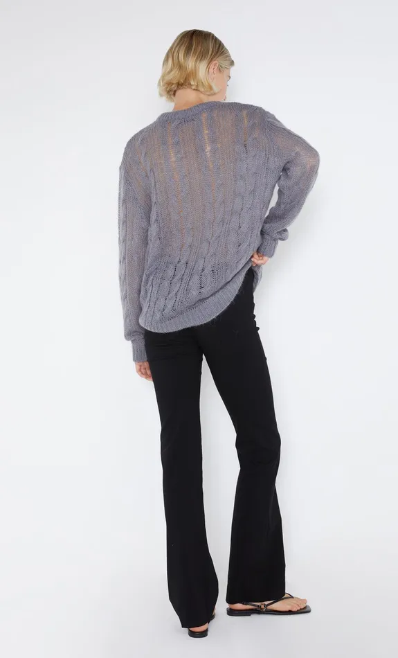 Bec Bridge Long Sleeve Women ANTOINE KNIT JUMPER 8211 GUNMETAL