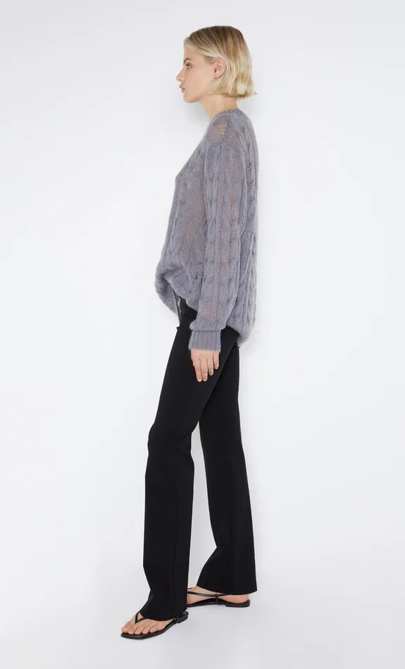 Bec Bridge Long Sleeve Women ANTOINE KNIT JUMPER 8211 GUNMETAL