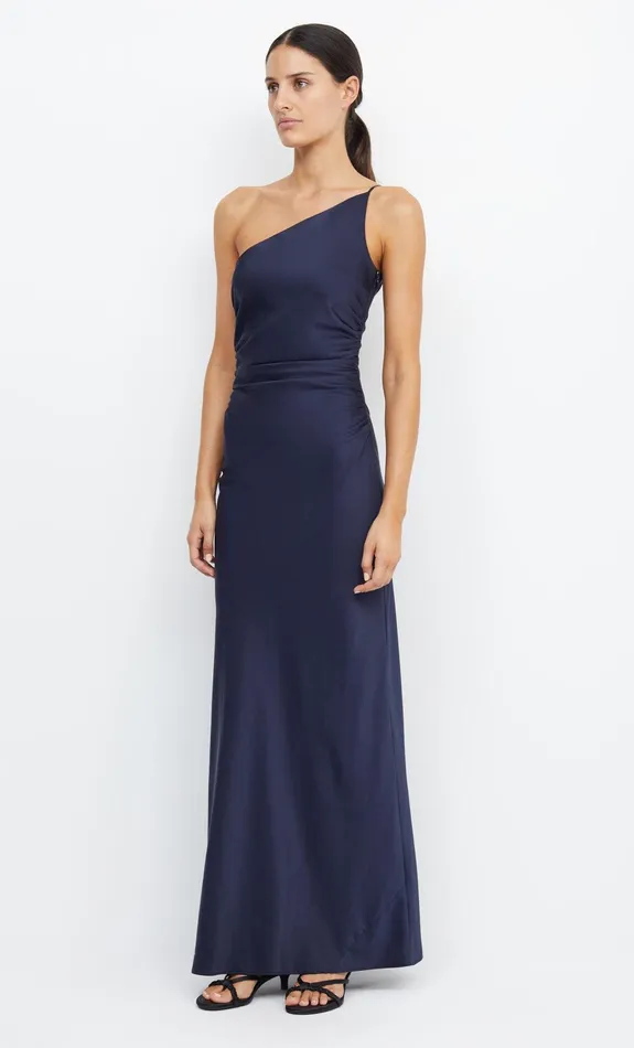 Bec Bridge Maxi Dresses Women ETERNITY ASYM MAXI DRESS 8211 INK