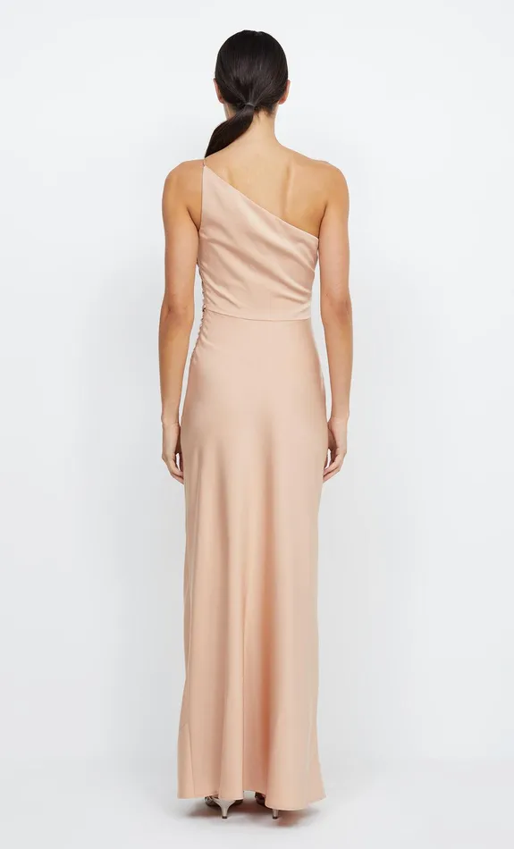 Bec Bridge Maxi Dresses Women ETERNITY ASYM MAXI DRESS 8211 ROSE GOLD