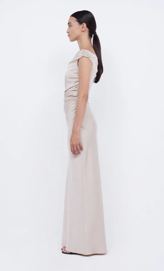 Bec Bridge Maxi Dresses Women ETERNITY OFF SHOULDER MAXI 8211 SAND