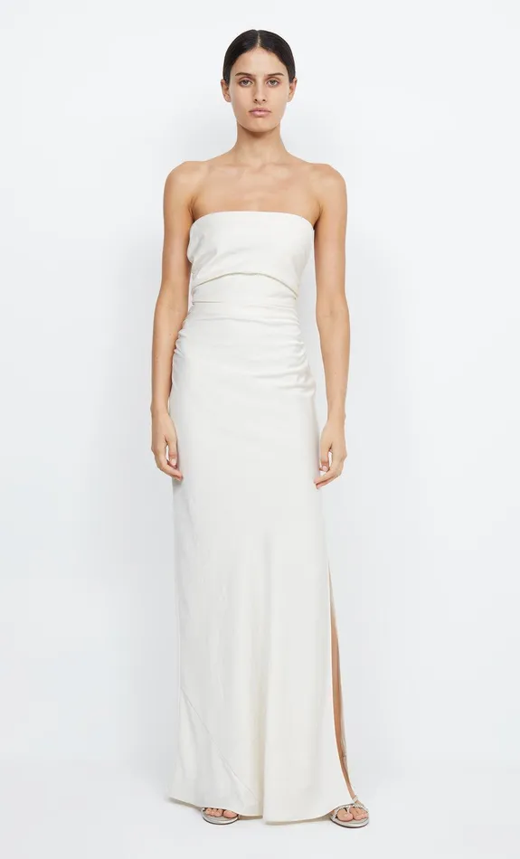 Bec Bridge Maxi Dresses Women ETERNITY STRAPLESS MAXI 8211 CREAM