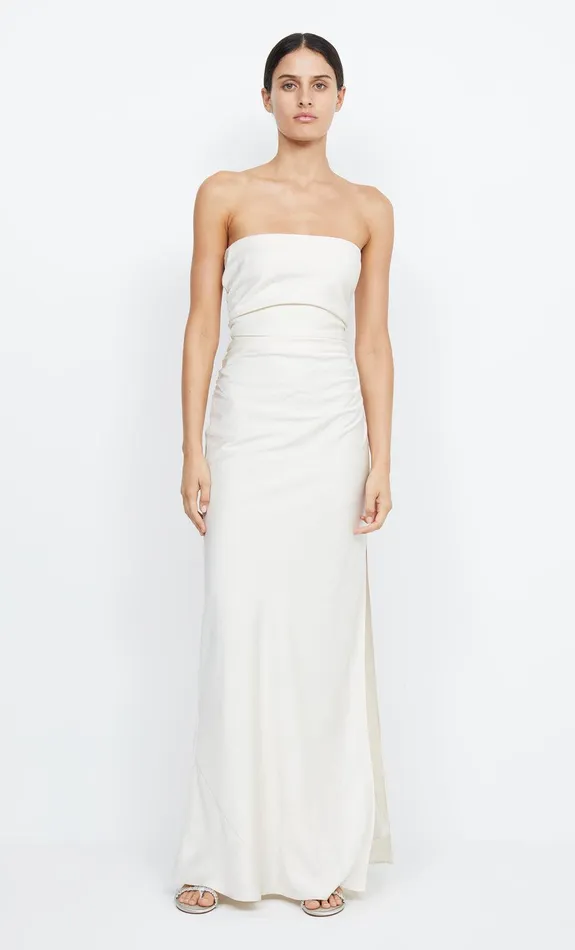Bec Bridge Maxi Dresses Women ETERNITY STRAPLESS MAXI 8211 CREAM