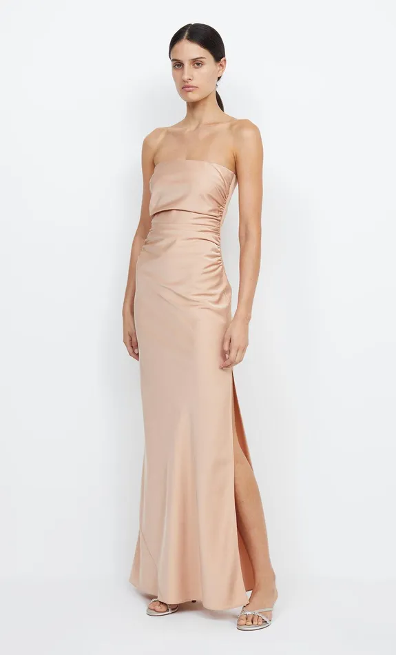 Bec Bridge Maxi Dresses Women ETERNITY STRAPLESS MAXI 8211 ROSE GOLD