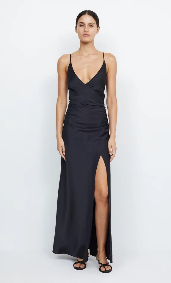 Bec Bridge Maxi Dresses Women ETERNITY V MAXI DRESS 8211 BLACK