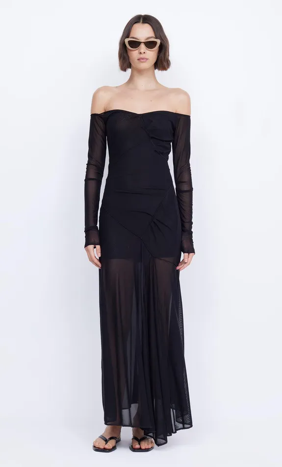 Bec Bridge Maxi Dresses Women ISADORA LONG SLEEVE DRESS 8211 BLACKBLACK