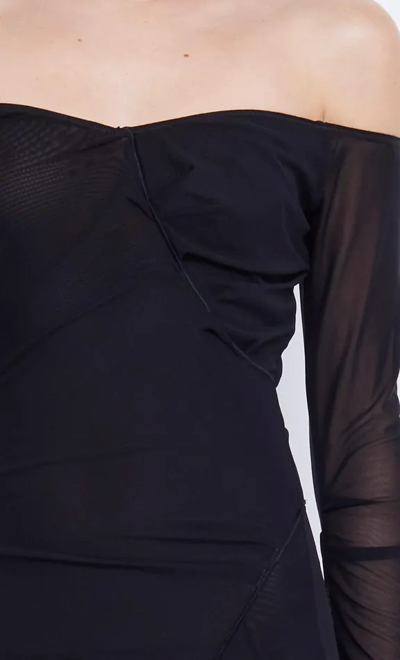 Bec Bridge Maxi Dresses Women ISADORA LONG SLEEVE DRESS 8211 BLACKBLACK