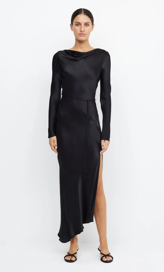 Bec Bridge Maxi Dresses Women MOON DANCE LONG SLEEVE MAXI DRESS 8211 BLACK