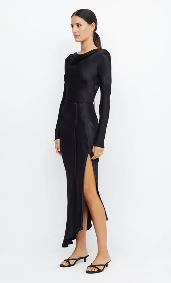 Bec Bridge Maxi Dresses Women MOON DANCE LONG SLEEVE MAXI DRESS 8211 BLACK