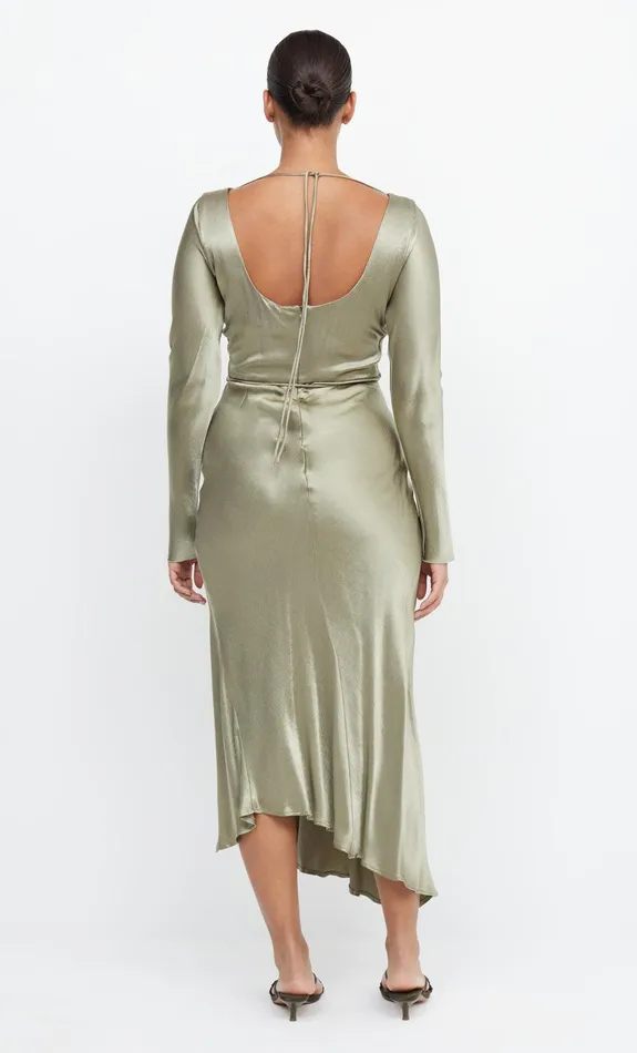 Bec Bridge Maxi Dresses Women MOON DANCE LONG SLEEVE MAXI DRESS 8211 SAGE