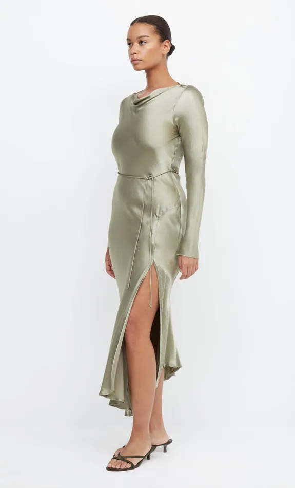 Bec Bridge Maxi Dresses Women MOON DANCE LONG SLEEVE MAXI DRESS 8211 SAGE
