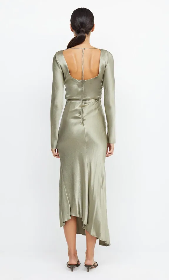 Bec Bridge Maxi Dresses Women MOON DANCE LONG SLEEVE MAXI DRESS 8211 SAGE