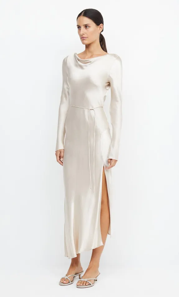 Bec Bridge Maxi Dresses Women MOON DANCE LONG SLEEVE MAXI DRESS 8211 SAND