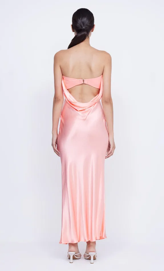 Bec Bridge Maxi Dresses Women MOON DANCE STRAPLESS DRESS 8211 CORAL