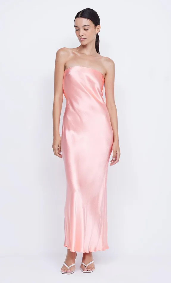Bec Bridge Maxi Dresses Women MOON DANCE STRAPLESS DRESS 8211 CORAL
