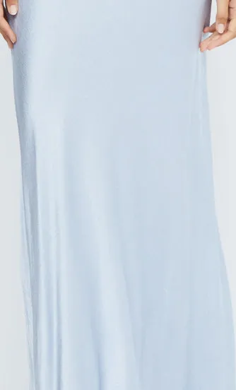Bec Bridge Maxi Dresses Women MOON DANCE V MAXI DRESS 8211 DUSTY BLUE
