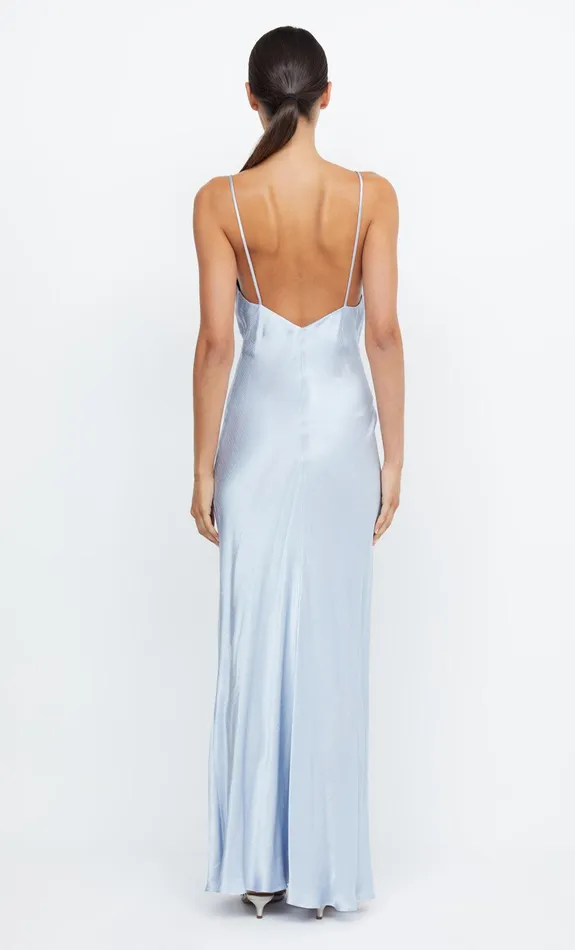 Bec Bridge Maxi Dresses Women MOON DANCE V MAXI DRESS 8211 DUSTY BLUE