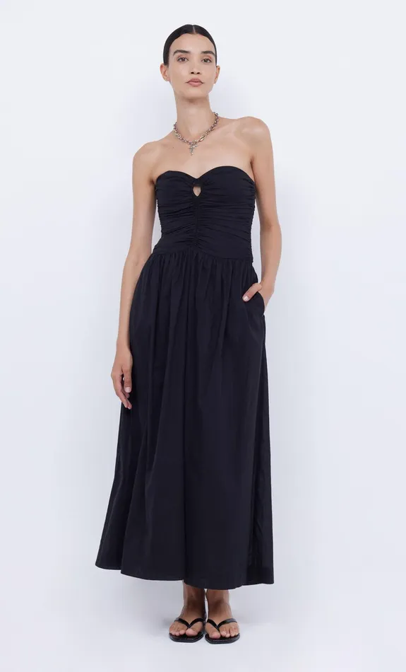 Bec Bridge Maxi Dresses Women PALMER STRAPLESS MAXI 8211 BLACK