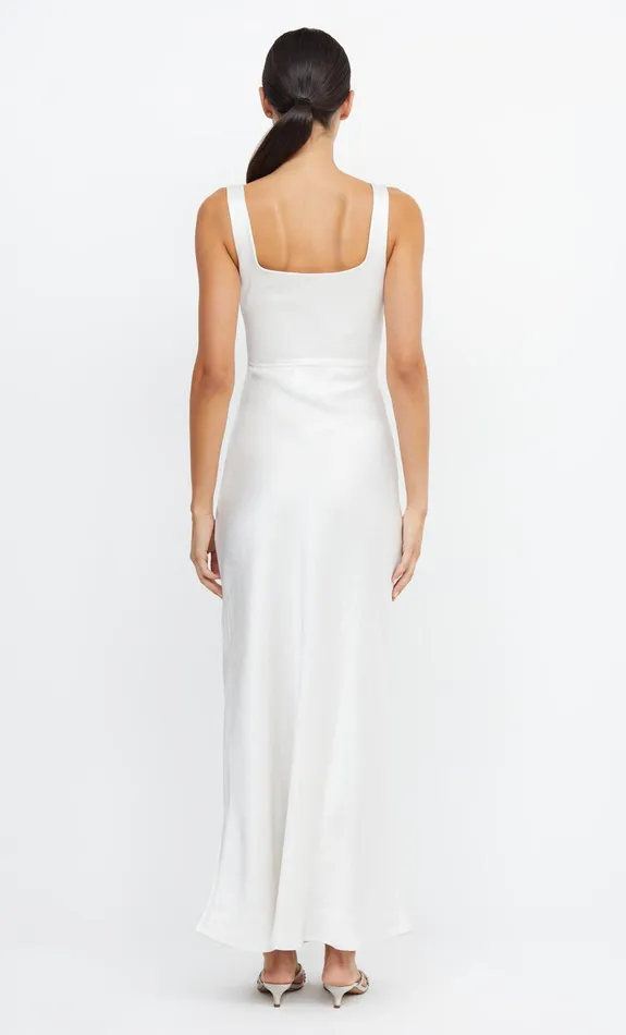 Bec Bridge Maxi Dresses Women THE DREAMER SQUARE NECK DRESS 8211 IVORY