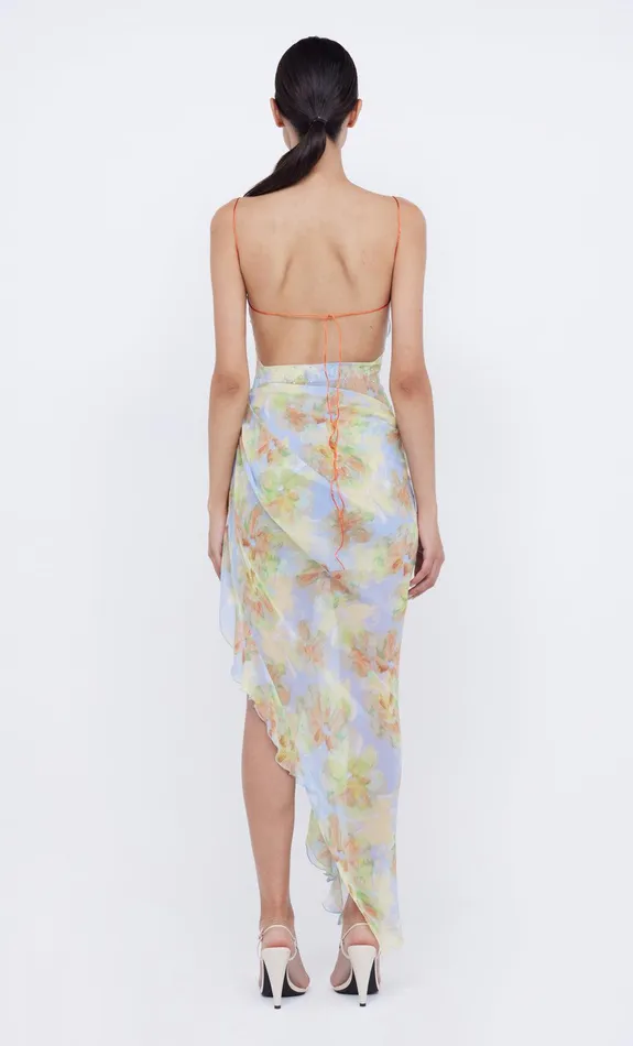 Bec Bridge Maxi Dresses Women ZEPHY ASYM DRESS 8211 BLUE BLOSSOM