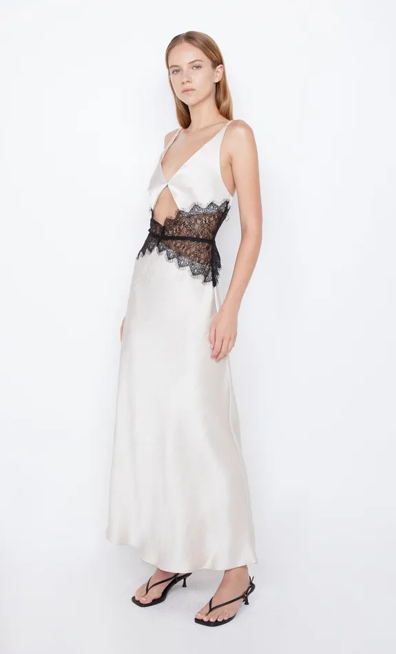 Bec Bridge Prom Dresses Women CAMILLE MAXI DRESS 8211 SANDBLACK