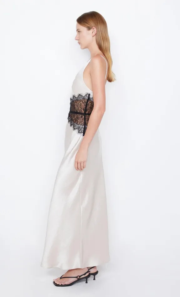 Bec Bridge Prom Dresses Women CAMILLE MAXI DRESS 8211 SANDBLACK