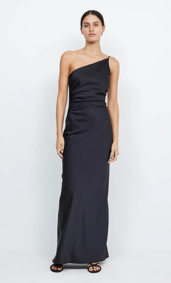 Bec Bridge Prom Dresses Women ETERNITY ASYM MAXI DRESS 8211 BLACK