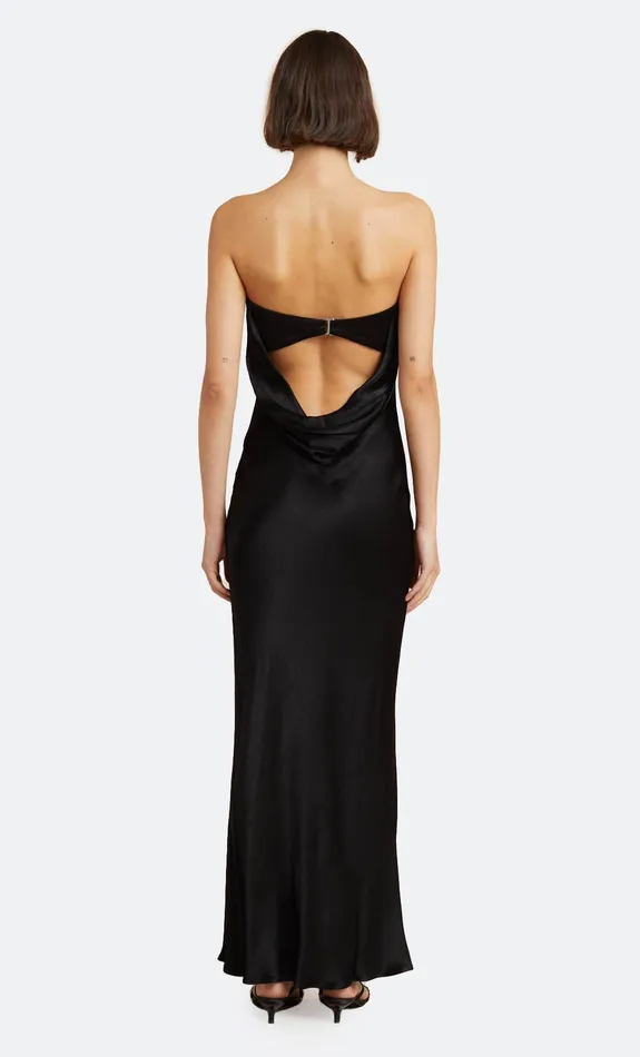 Bec Bridge Prom Dresses Women MOON DANCE STRAPLESS DRESS 8211 BLACK