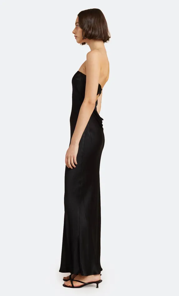 Bec Bridge Prom Dresses Women MOON DANCE STRAPLESS DRESS 8211 BLACK