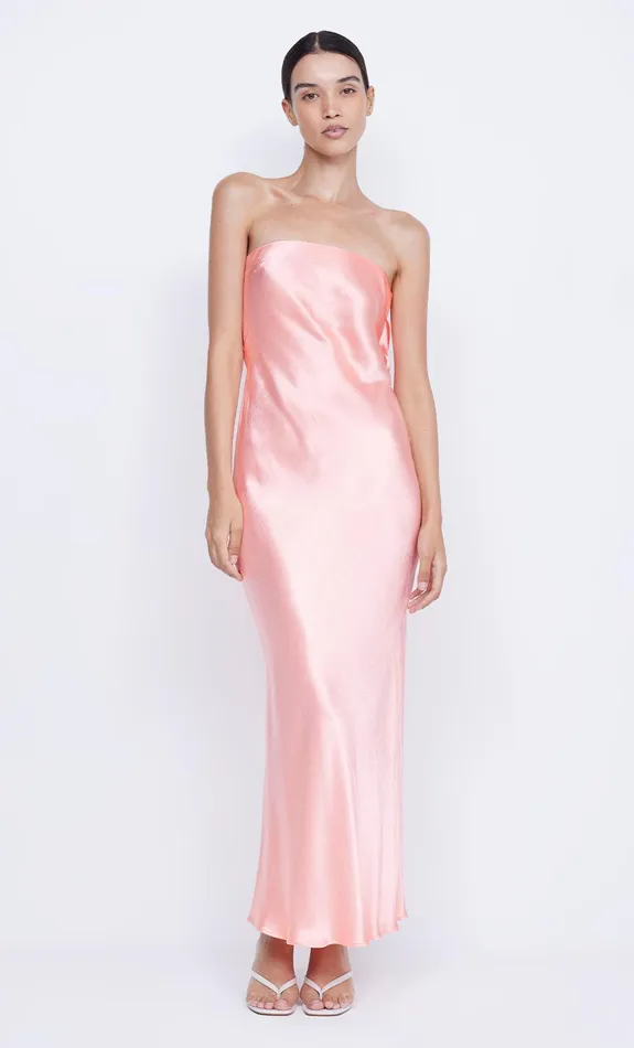 Bec Bridge Prom Dresses Women MOON DANCE STRAPLESS DRESS 8211 CORAL