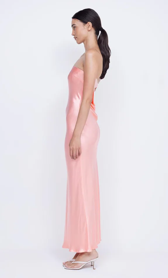 Bec Bridge Prom Dresses Women MOON DANCE STRAPLESS DRESS 8211 CORAL