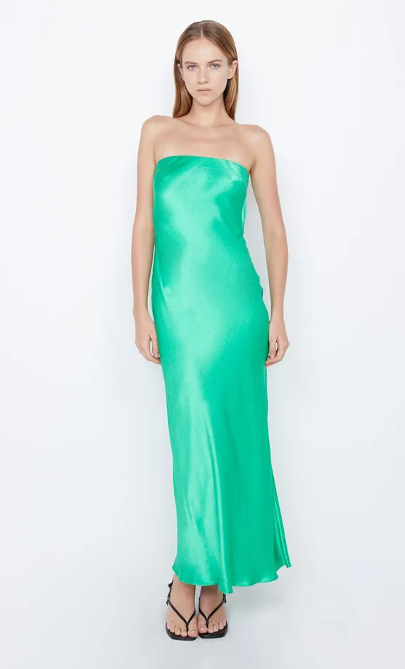 Bec Bridge Prom Dresses Women MOON DANCE STRAPLESS DRESS 8211 EMERALD