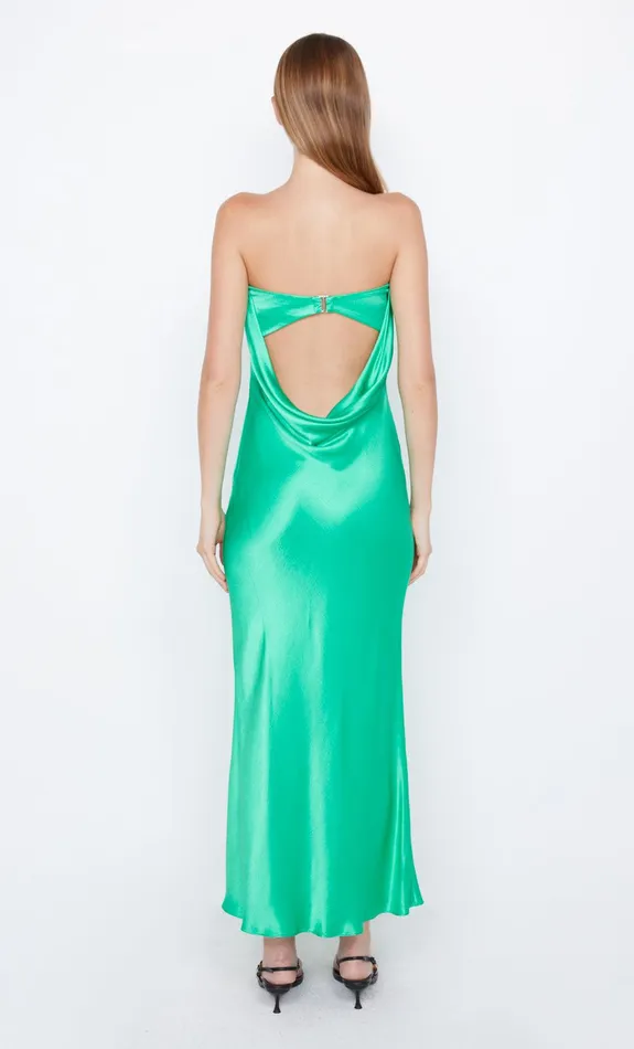 Bec Bridge Prom Dresses Women MOON DANCE STRAPLESS DRESS 8211 EMERALD