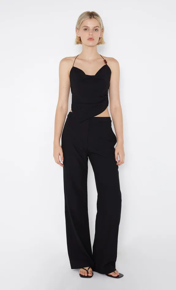 Bec Bridge Shorts Pants Women DESIREE STRAIGHT LEG PANT 8211 BLACK