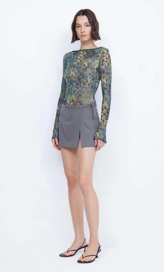 Bec Bridge Shorts Pants Women MARISSA SKORT 8211 ELEPHANT GREY