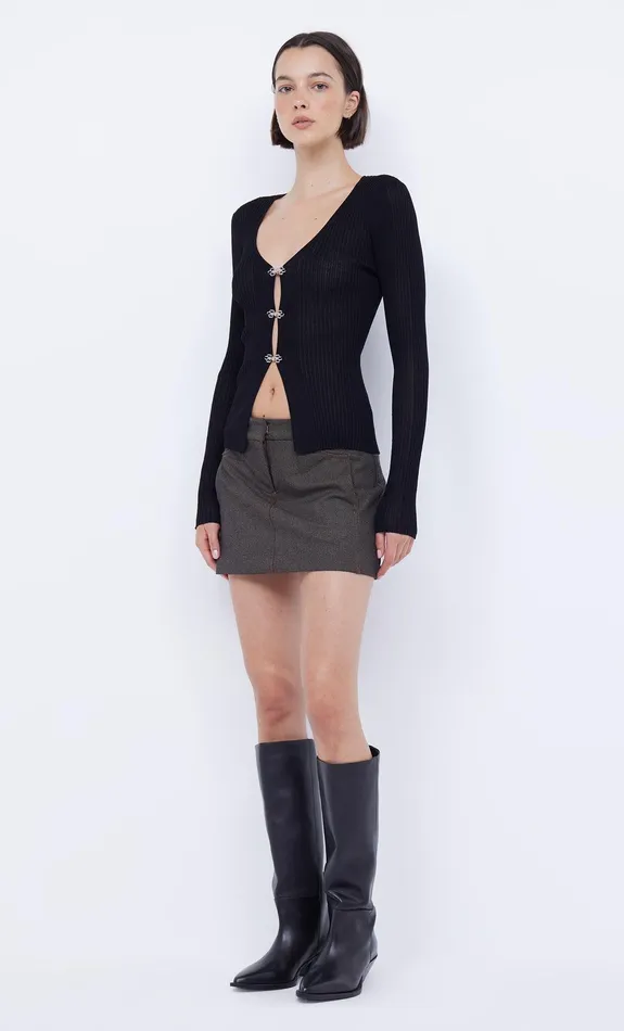 Bec Bridge Skirts Women NOLAN MINI SKIRT 8211 BRONZE