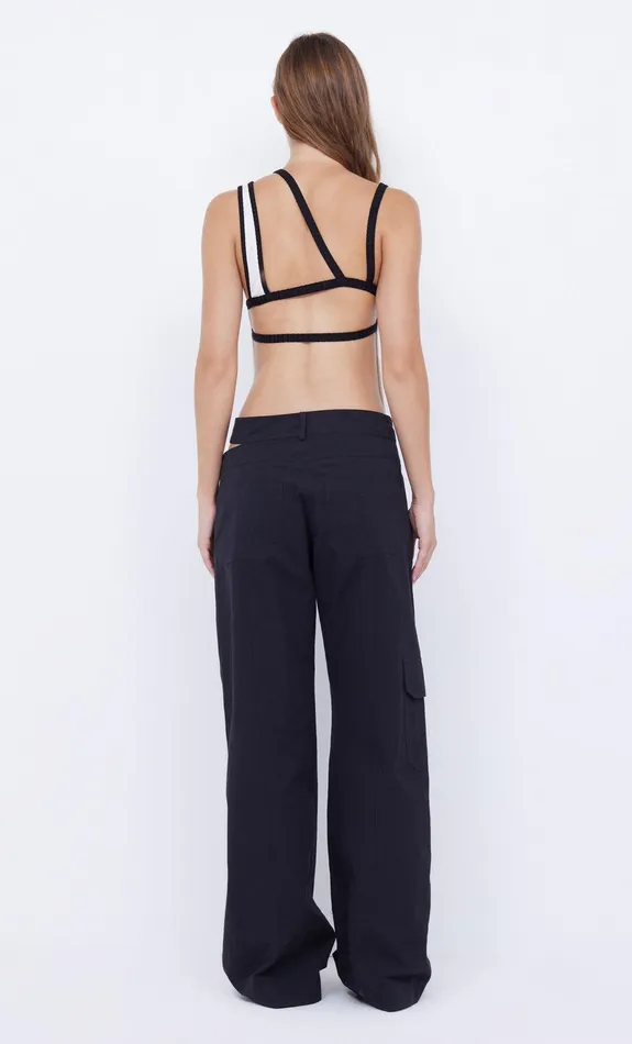 Bec Bridge Sleeveless Women HARI BACKLESS TOP 8211 IVORYBLACK