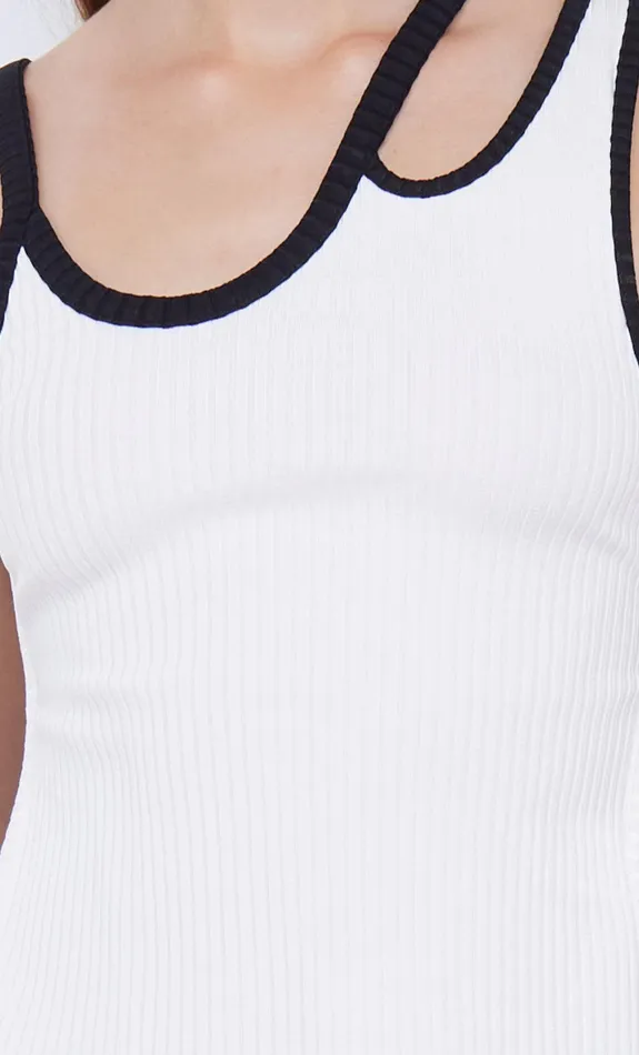 Bec Bridge Sleeveless Women HARI BACKLESS TOP 8211 IVORYBLACK