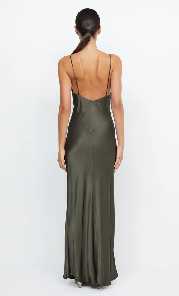 Bec Bridge Wedding Guest Women MOON DANCE V MAXI DRESS 8211 DARK WILLOW