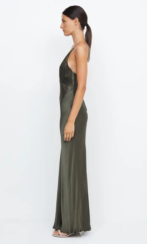 Bec Bridge Wedding Guest Women MOON DANCE V MAXI DRESS 8211 DARK WILLOW