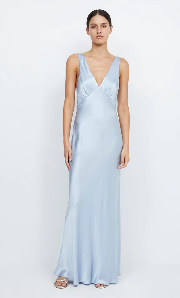 Bec Bridge Wedding Guest Women MOON DANCE VERONA DRESS 8211 DUSTY BLUE
